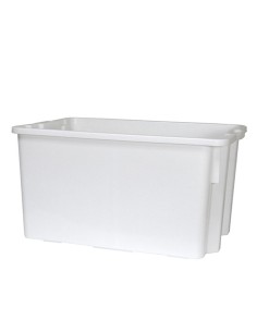 barreño alimentario blanco