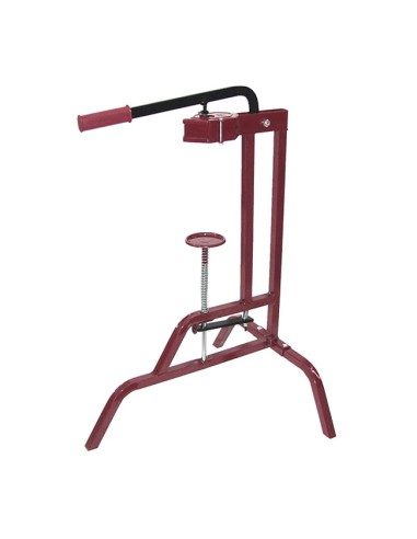 Encorchadora a Pedal Grande de Botellas de Vino PRO Nacional. Altura 90 cm
