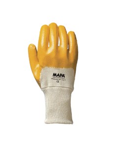 Guantes Nitrilo Amarillo