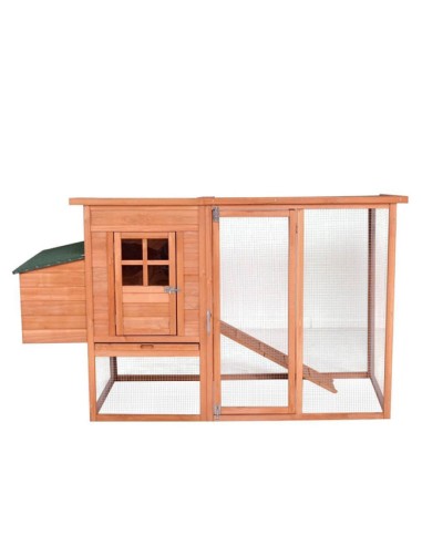 Gallinero caseta de madera para gallinas modelo Lyon