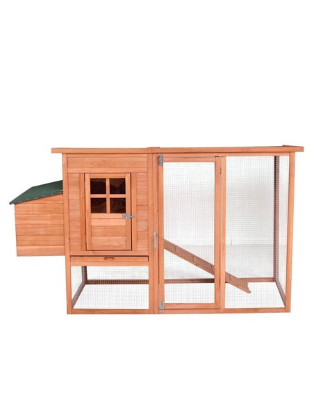 Gallinero caseta de madera para gallinas modelo Lyon