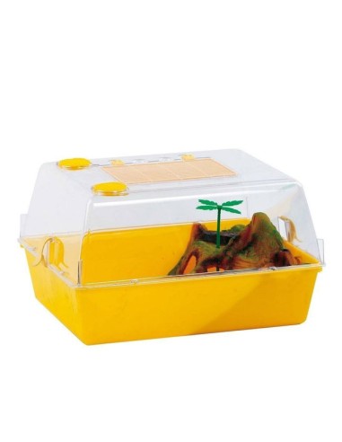 Jaula para reptiles tipo terrario