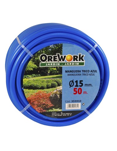 Manguera PVC 3 capas Trico Azul Orework sin kit de riego