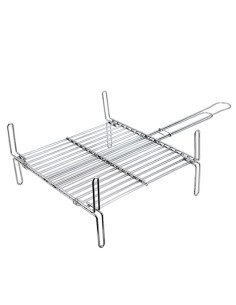 parrilla cromada