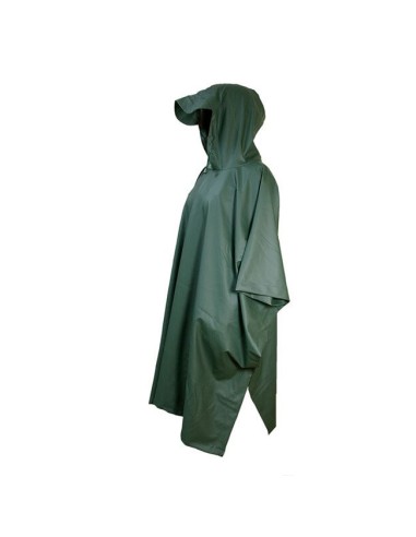 Poncho de Agua Impermeable Extra Fuerte Verde Oliva