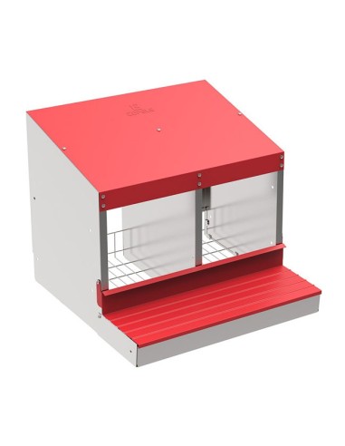 Ponedero para Gallinas 2 departamentos