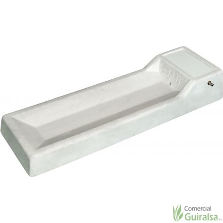 Bebedero Canal Automático de Hormigón para perdices, codornices, etc.