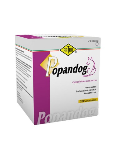 Antiparasitario interno Popandog Perros Comprimidos