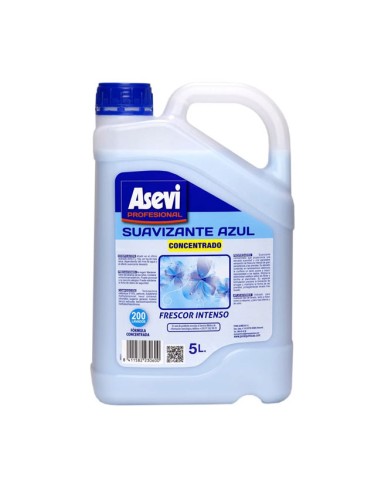 Suavizante Azul Asevi profesional para la ropa