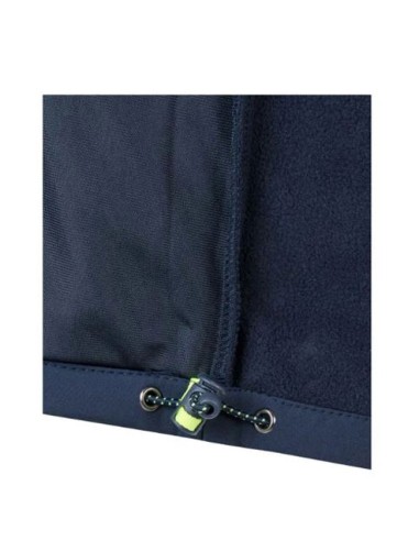 Stopper cinturilla ajustable cazadora Soft Shell Bicolor modelo 206001 Azul Marino - Flúor