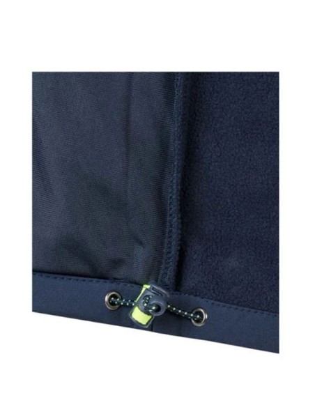 Stopper cinturilla ajustable cazadora Soft Shell Bicolor modelo 206001 Azul Marino - Flúor