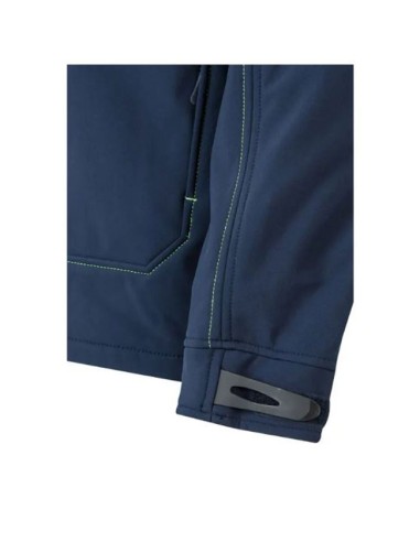 puño Cazadora Soft Shell Bicolor modelo 206001 Azul Marino - Flúor