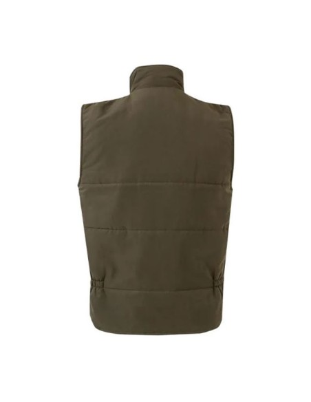 espalda acolchada Chaleco Multibolsillos modelo 108 Velilla verde caza