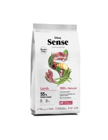 Alimento para perros adultos Dibaq sense Cordero saco 2kg