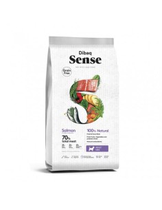 Alimento perros mini Dibaq Sense salmón grain gree