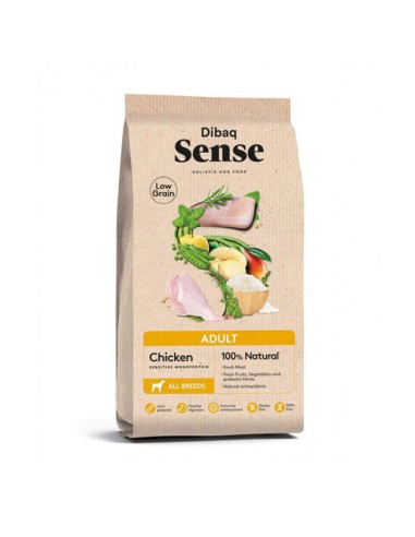 Alimento Perros Adultos Dibaq Sense Pollo Low Grain
