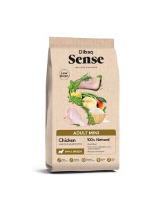 Alimento seco Perros raza Mini Dibaq Sense Pollo Low Grain