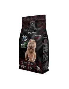 Alimento para gatos adultos Natural Range Sterilized