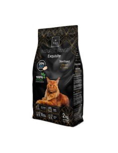 Pienso para gatos Sterilised Chicken and Turkey de Rex Natural Range 2 Kg