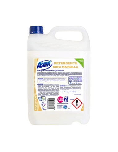 Detergente para la ropa Marsella Asevi 5L