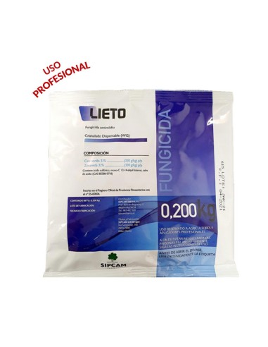 Fungicida Antimildiu Lieto 0,200kg