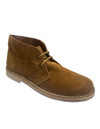 Bota Serraje Sin Forro color camel/arena