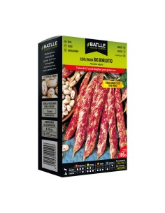 caja semillas 100gr Judía Enana Big Borlotto