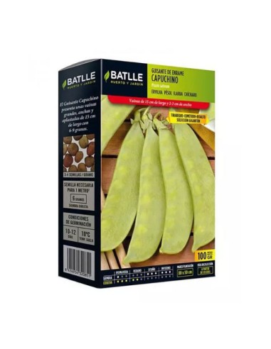 Semillas Bisalto Guisante Capuchino Gigantón Batlle 100gr