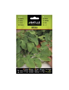 Semillas Rúcula marca BATLLE sobre 10gr.