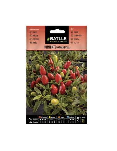Semillas Pimiento Ornamental Batlle sobre 1,25gr.