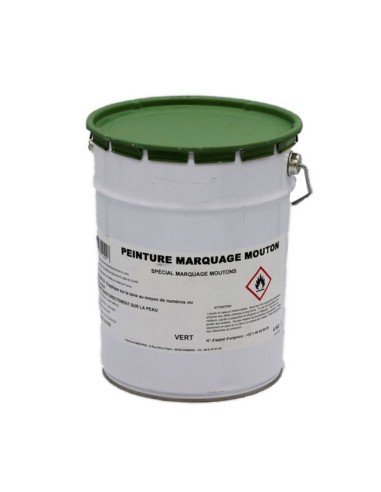 Pinturas para Marcaje Ovino color verde