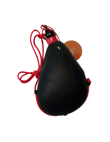 Bota de vino pez artesanal exterior recta 1 litro