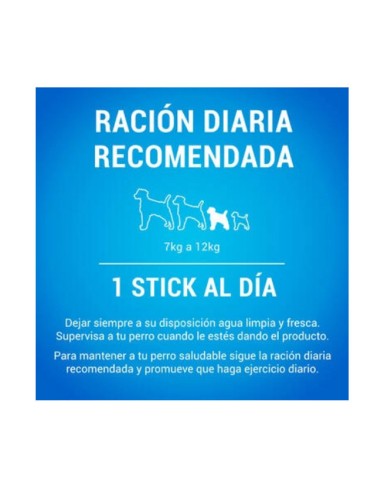 ración recomendada Barritas Dentalife Purina Perros Pequeños