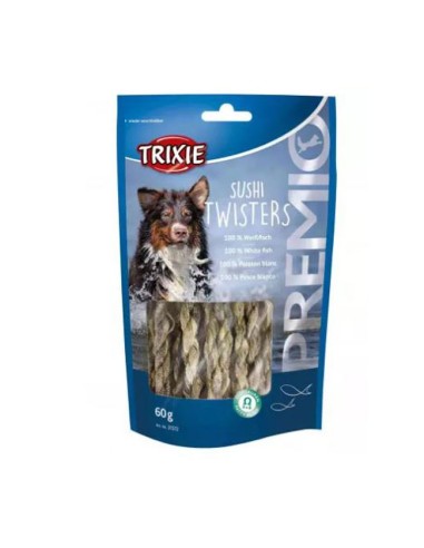 Snack Sushi Twister Trixi Premio Pescado Blanco 60gr.