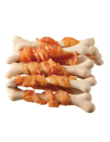 Snack para Perros Chickies Trixie huesos pollo