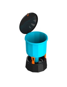 Bebedero Silo Free Range para Gallinas Libres 35L 2