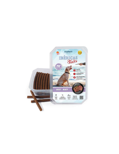 Barritas Ibéricas Sticks para Perros Buey 800gr