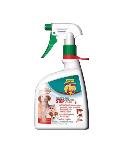 Insecticida Garrapul Plus spray Pulgas y Garrapatas Flower