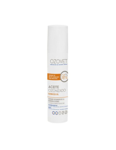 Aceite Ozonizado Ozopets Hipoalergénico para mascotas 100ml