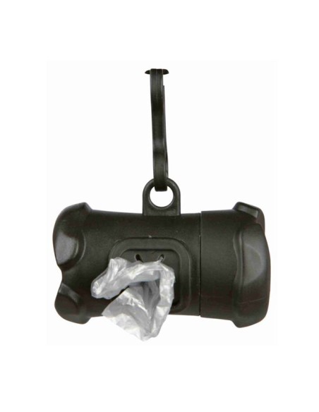 Dispensador Bolsas Excrementos Perros Trixie negro
