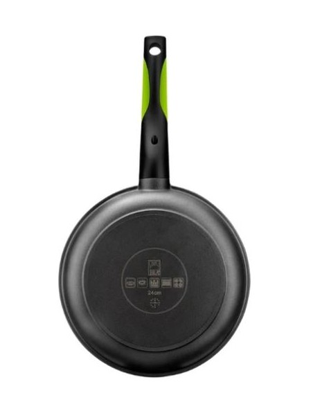 Base teflón sartén honda antiadherente 24cm