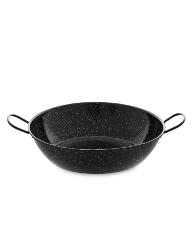 Sartén Honda Esmaltada 26cm con 2 Asas Vaello