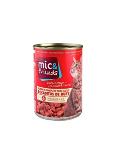Mic&Friends Lata Comida Húmeda Gatos Buey 415gr