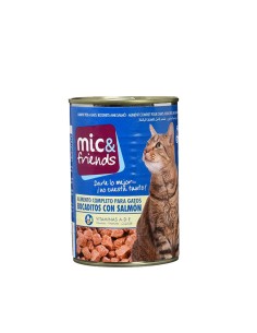 Mic&Friends Lata Comida Húmeda Gatos Salmón 415gr