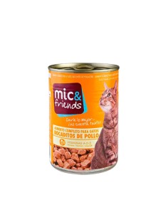Mic&Friends Lata Comida Húmeda Gatos Pollo 415gr