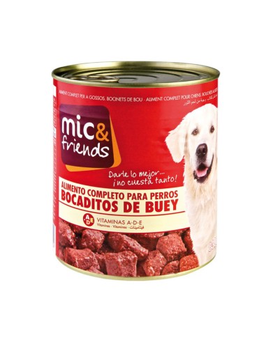 Lata Comida Húmeda Perros Buey 1,25kg