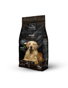 Piensos para perros Adult Chicken and Rice de Rex Natural Range 14 kg