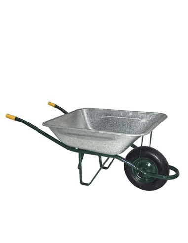 Carretilla de Obra Galvanizada 115 litros