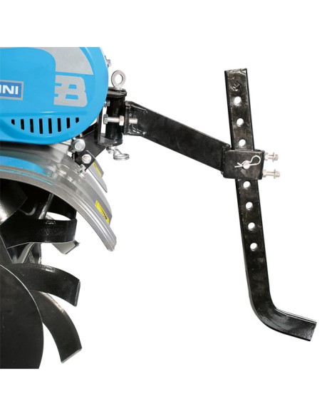 detalle motoazada Bertoli 205 S uso intensivo