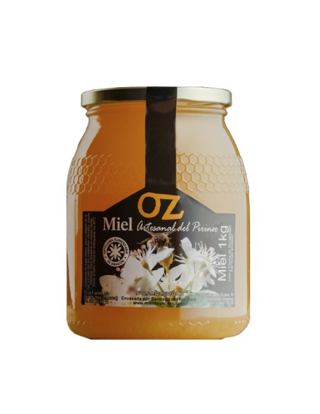 Miel artesana del Pirineo de Romero y Tomillo Oz 1kg